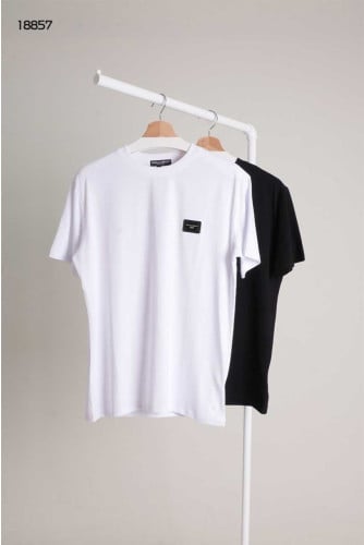 🔆 [DOLCE&GABBANA] 돌체 앤 가바나 스틸로고 반팔 라운드 🔆