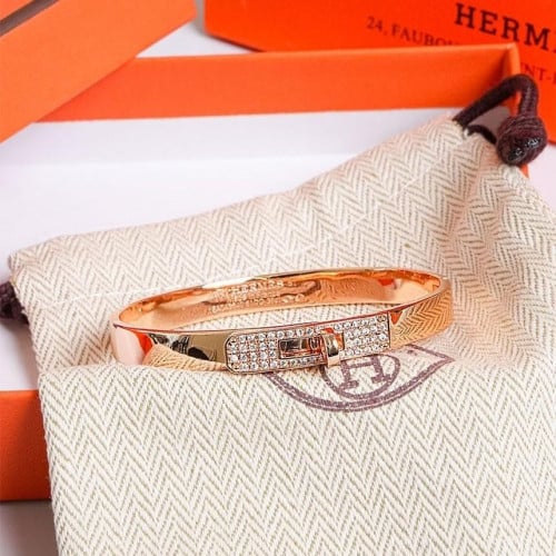 🔆 [HERMES] 에르메스 켈리 다이아몬드 셋팅 브레이슬릿 🔆