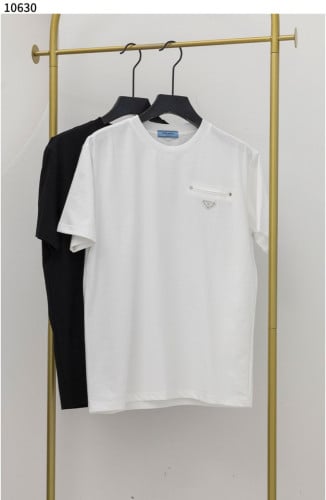 #프라다 [PRADA] 프라다 삼각로고 가슴 포켓 티셔츠 신상입고💢 #상의 #티셔츠 #10630