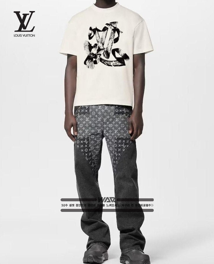 💕 루* 비둘기 디자인 반팔 티셔츠