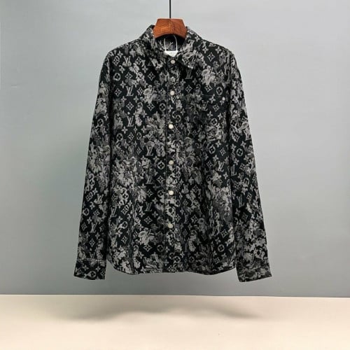 💕 루* 모노그램 데님 자켓