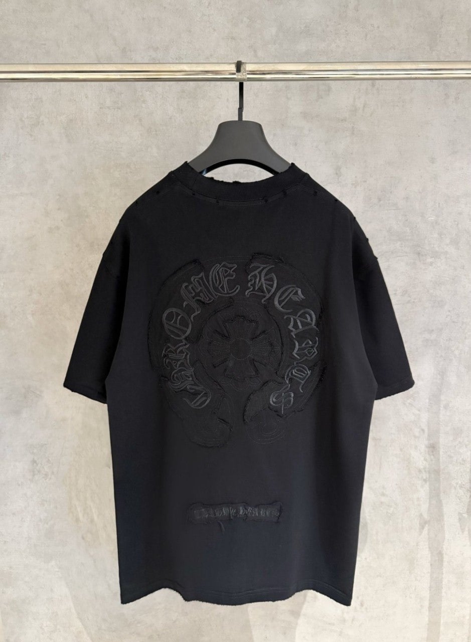 💕 크* 빈티지 자수로고 티셔츠