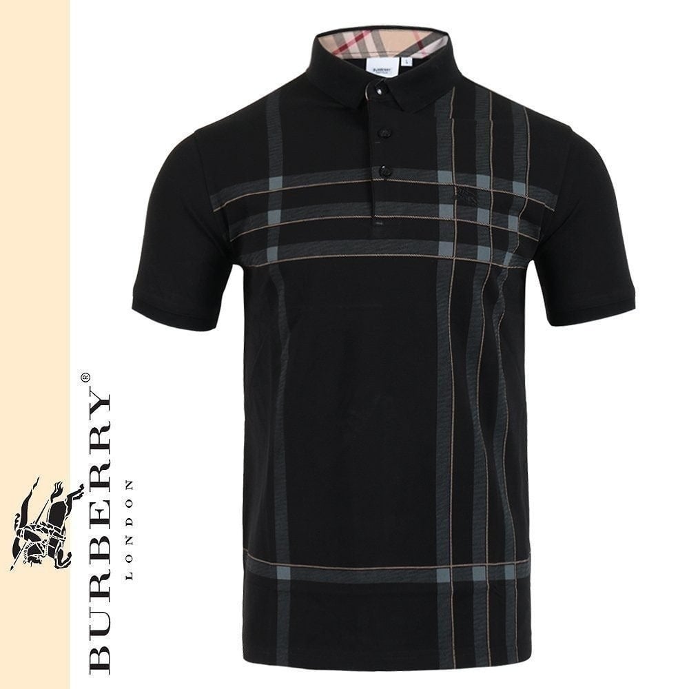 💕 버** 패턴 체크 카라티