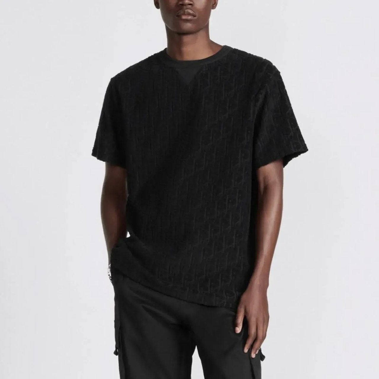 💕 디* 오블리크 테리코튼 티셔츠