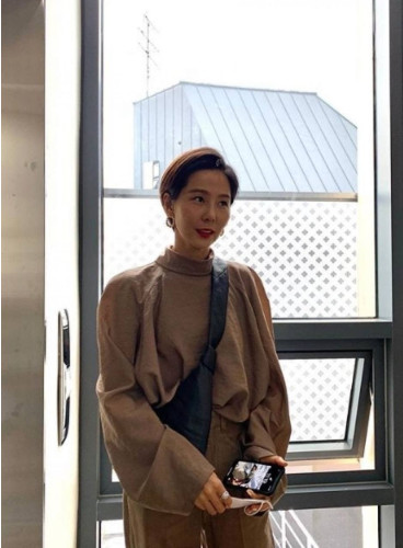 💕 르** 크루아상 스몰 숄더 백