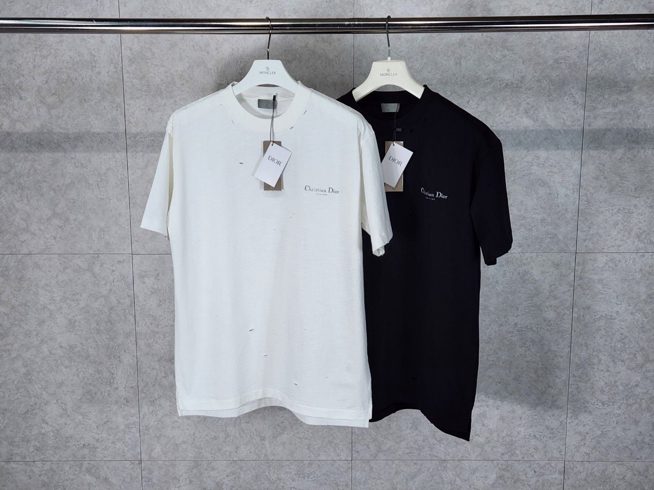 2025 #디* Couture 꾸뛰르 워싱 티셔츠 입고~