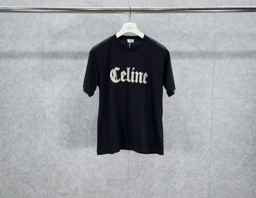 셀** 자수로고 반팔 티셔츠