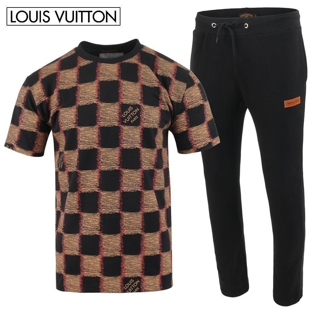 💕 루* 컬러 다미 나염 반팔 & 긴바지 셋업