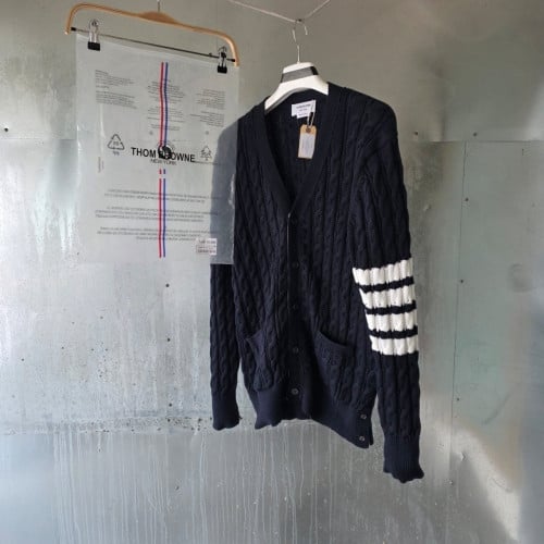 💕 톰* 사선완장 아란케이블 가디건