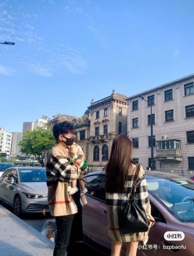 💕 버** 체크 울 자켓