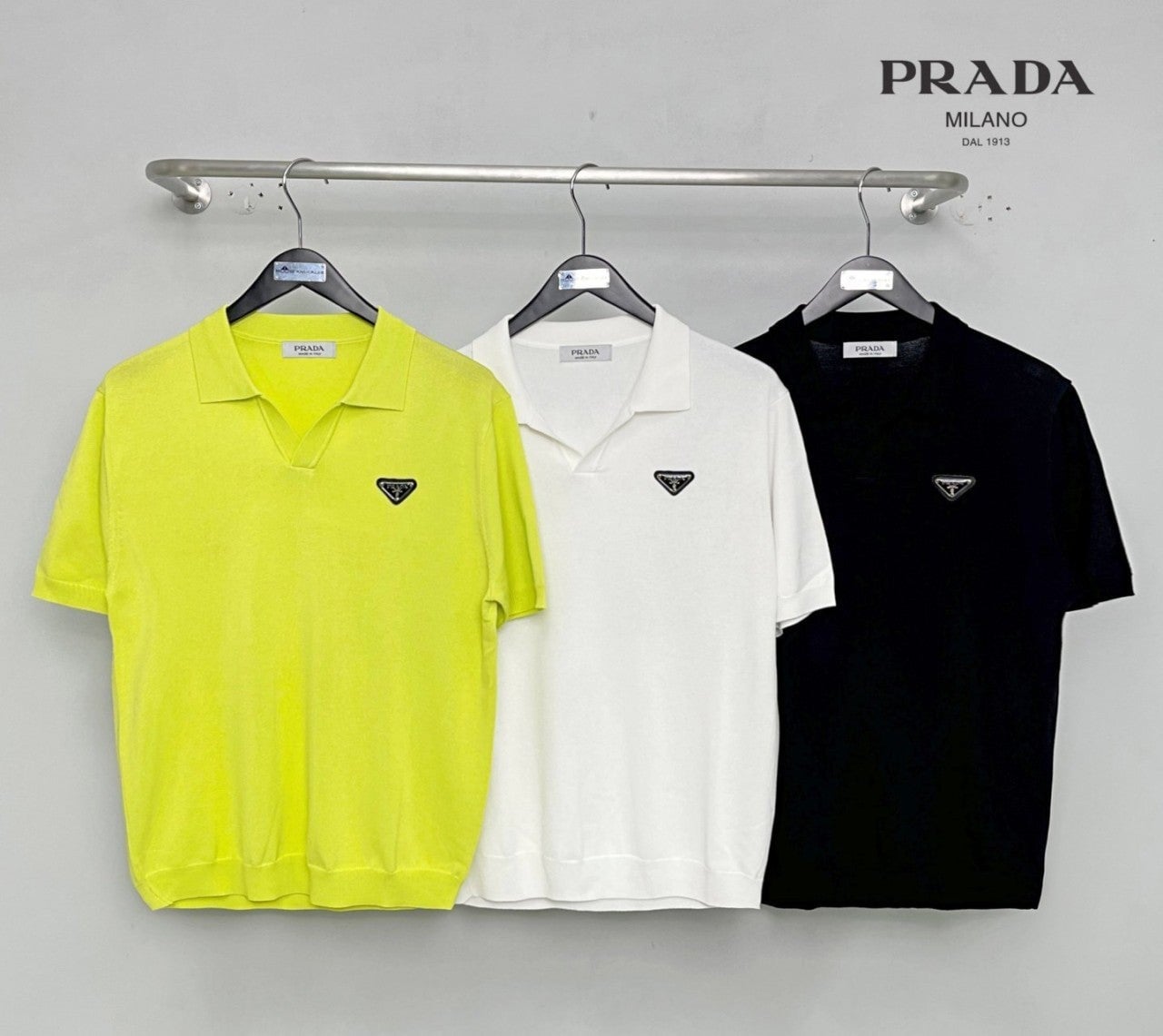 💕 프** 삼각플레이트 오픈카라 니트반팔