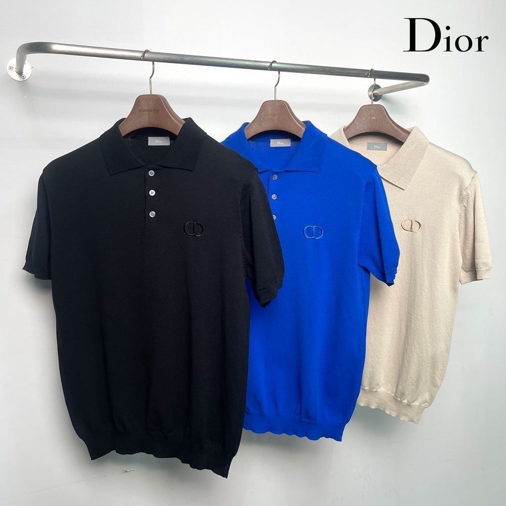 💕 디* CD자수로고 카라니트반팔