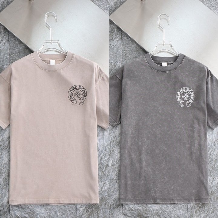 피그먼트워싱 로고 티셔츠 CR-804