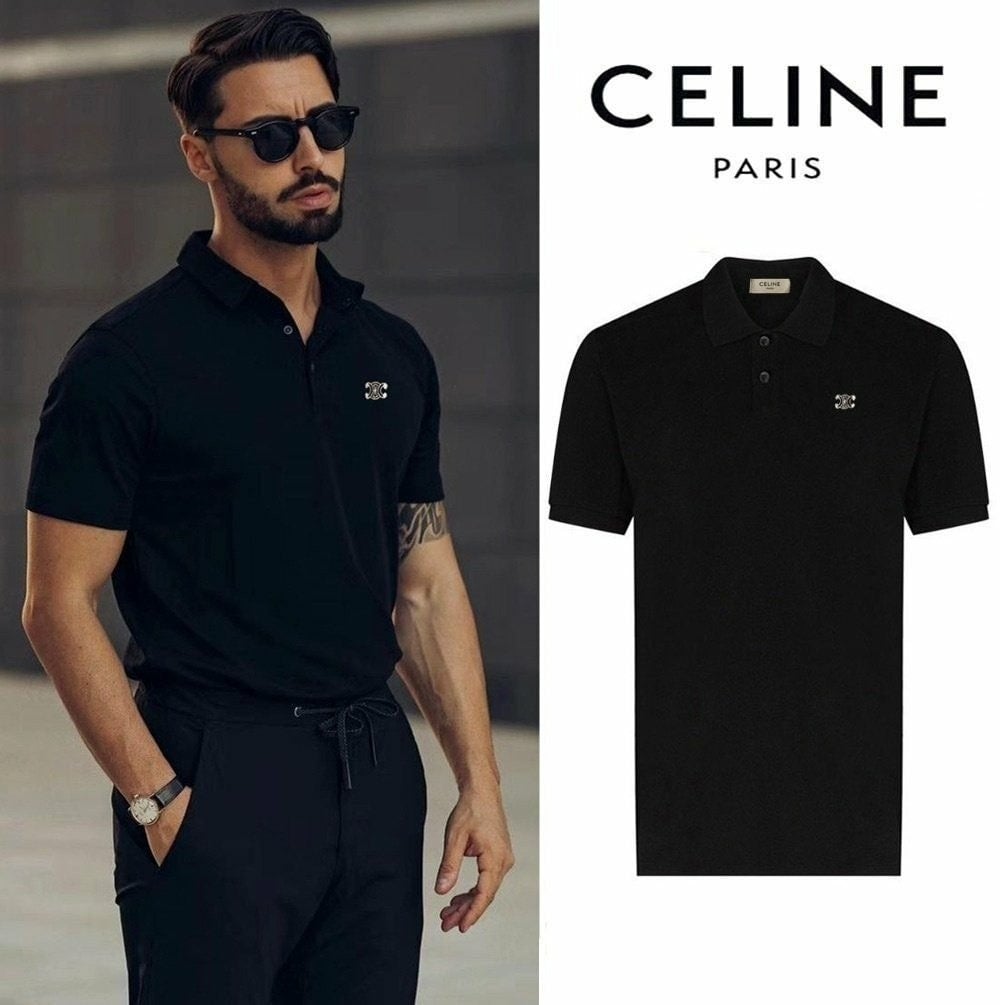 트리오페 커플 카라 반팔티셔츠 CEL-753