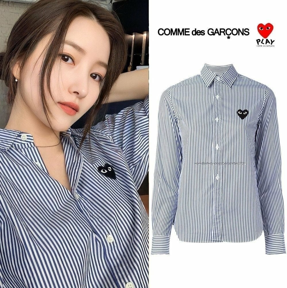 스트라이프 커플셔츠 COM-102