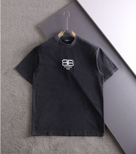 BB 자수로고 워싱라운드 티셔츠 BC-3482