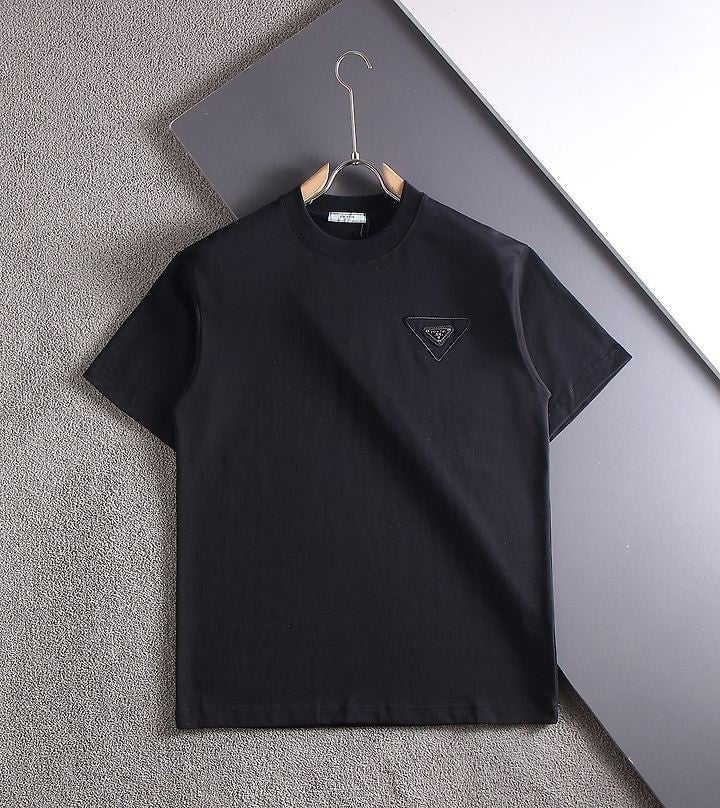 삼각파츠 포인트 라운드 티셔츠 PR-3742