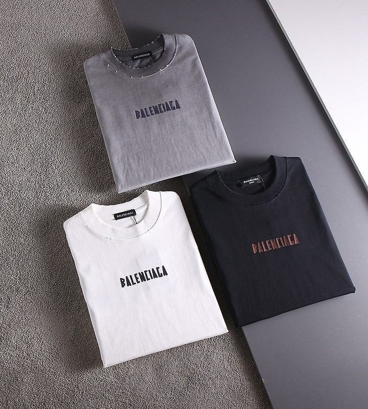 3D 레터링로고 라운드 티셔츠 BC-3480