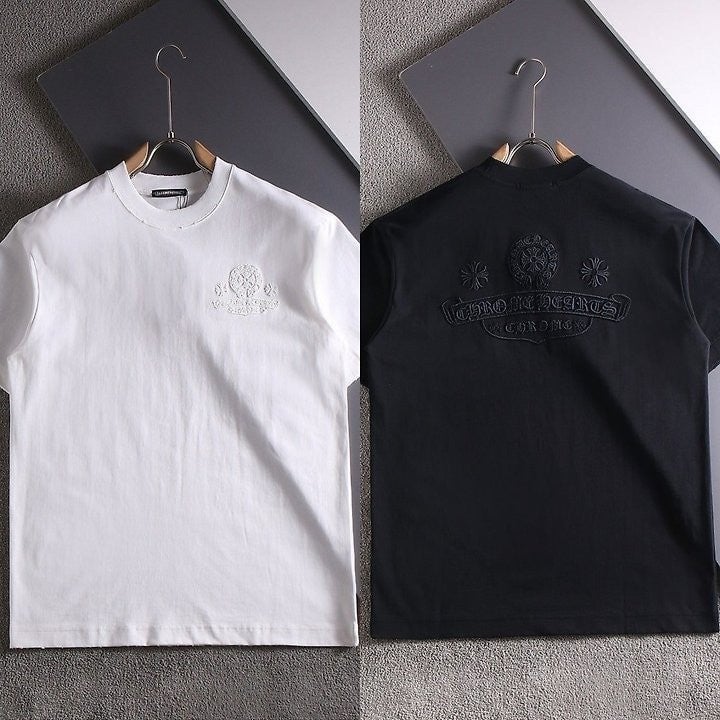 홀스슈2 자수로고 라운드 티셔츠 CR-1030