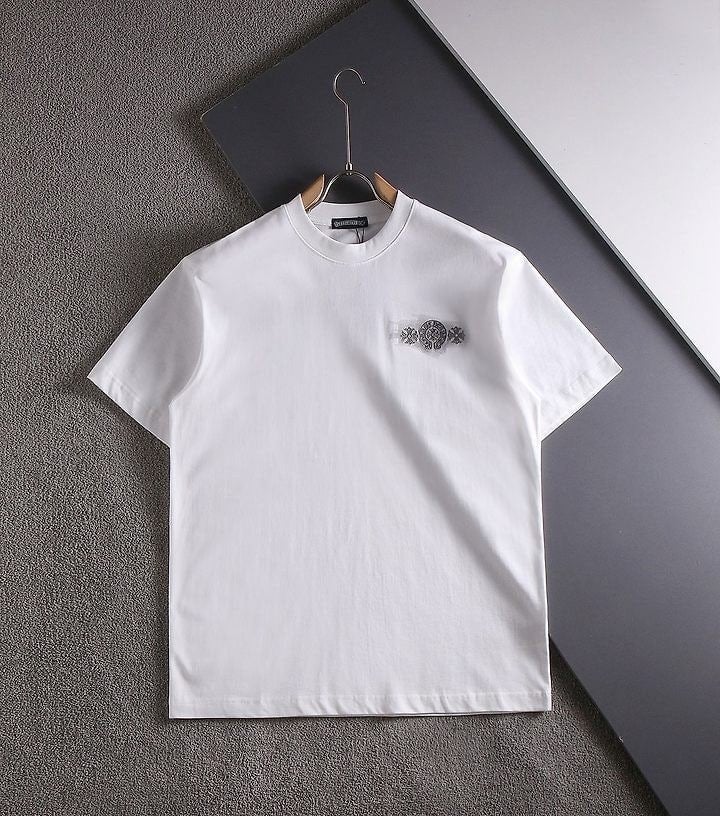 홀스슈 자수로고 라운드 티셔츠 CR-1029