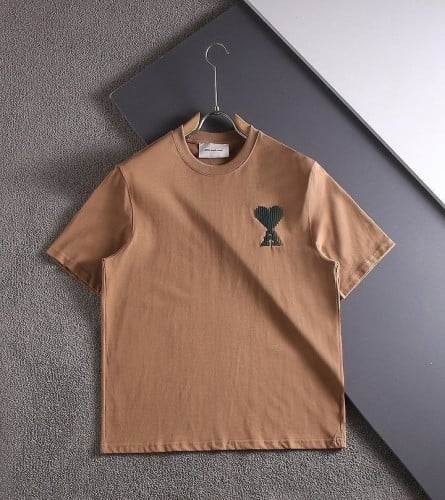 드 꾀흐 소나무그린 라운드 티셔츠 카멜 AI-818