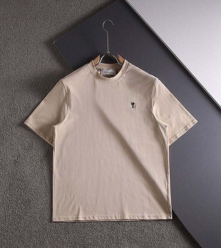 드 꾀흐 블랙하트 라운드 티셔츠 베이지 AI-817