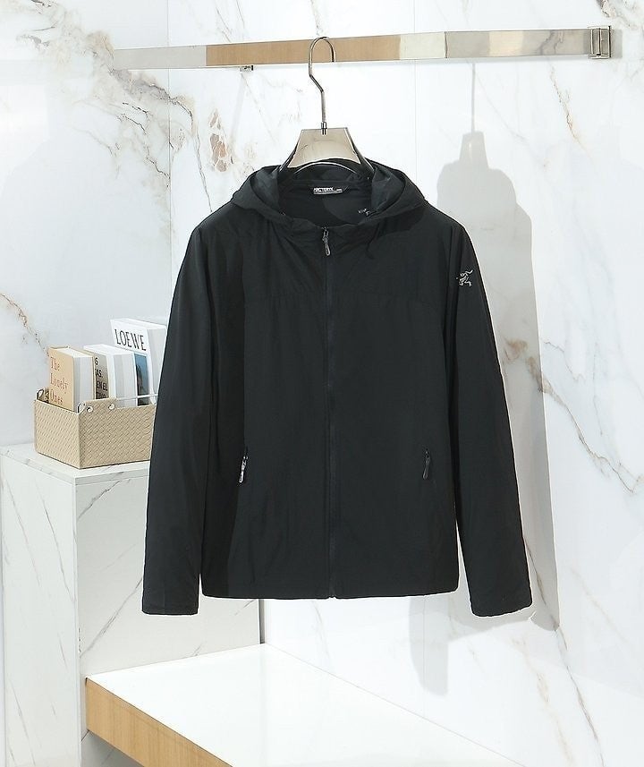 솔라노 후드 자켓 블랙 AT-190