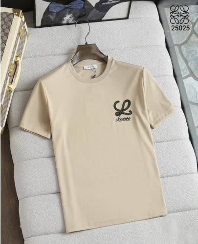 *빅사이즈 추가* 멀티칼라 레터링로고 코튼 라운드티 LOE-600