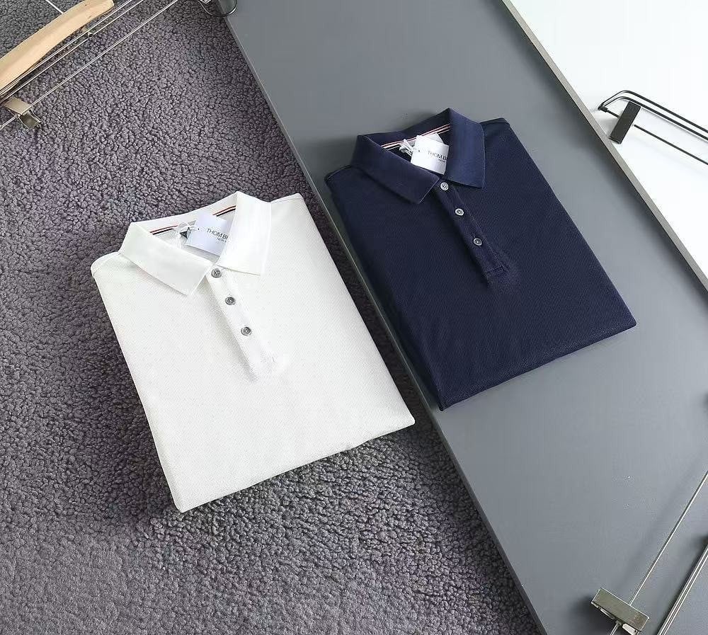 *빅사이즈 추가* 사선 패치 코튼카라티 TM-4074