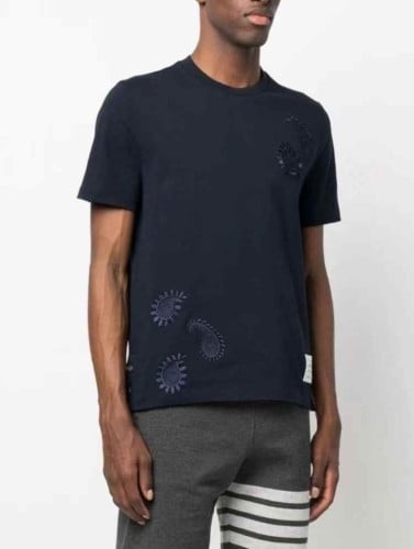 자수로고 실크 라운드 TM-4073