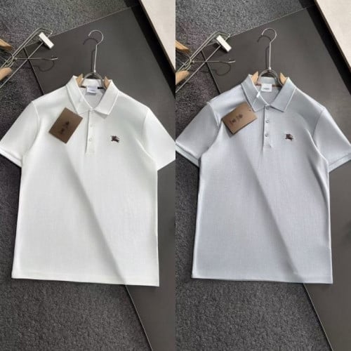 *빅사이즈 추가* 기사 자수로고 면실크 카라티 BB-3654