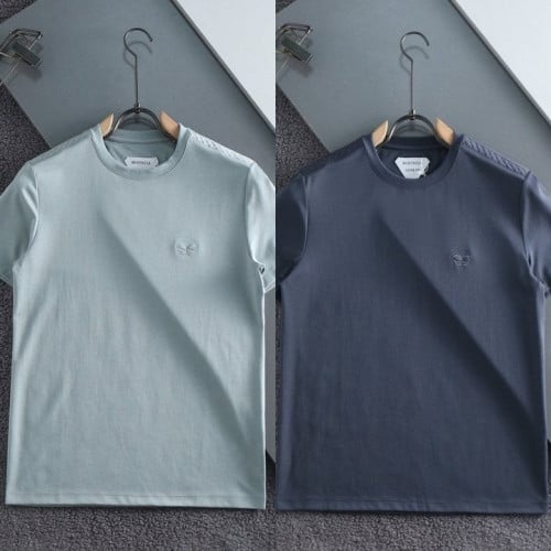 나비 자수로고 숄더포인트 실크 라운드 BV-659