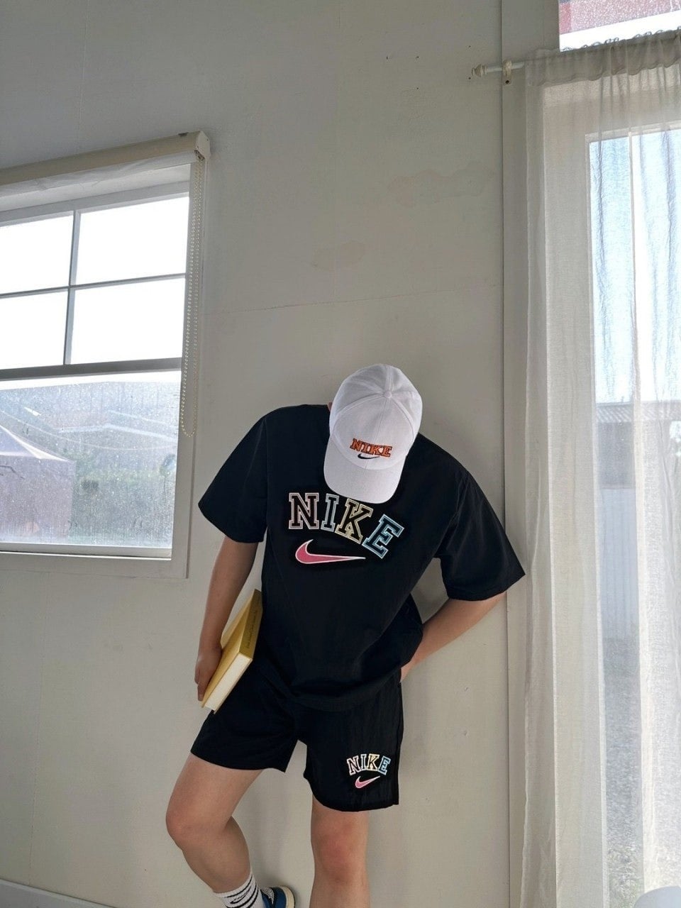 칼라 아이스 나일론 셋업 NK-3576