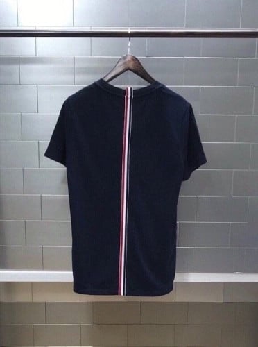 백스트라이프 피케 반팔 티셔츠 네이비 TM-3583