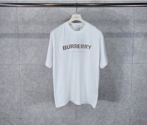 워싱 체크로고 티셔츠 화이트 BB-3379