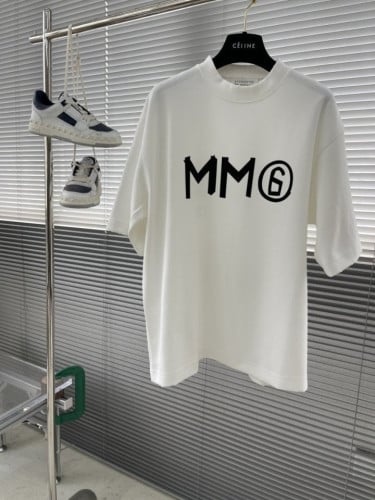 MM6 반팔 티셔츠 화이트 MM-413
