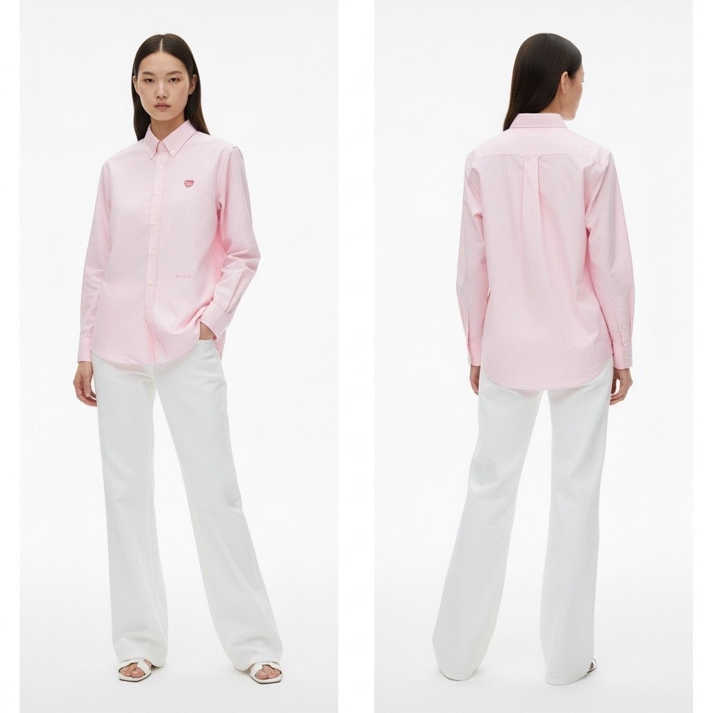 휴먼 스트라이프 셔츠 HM-151