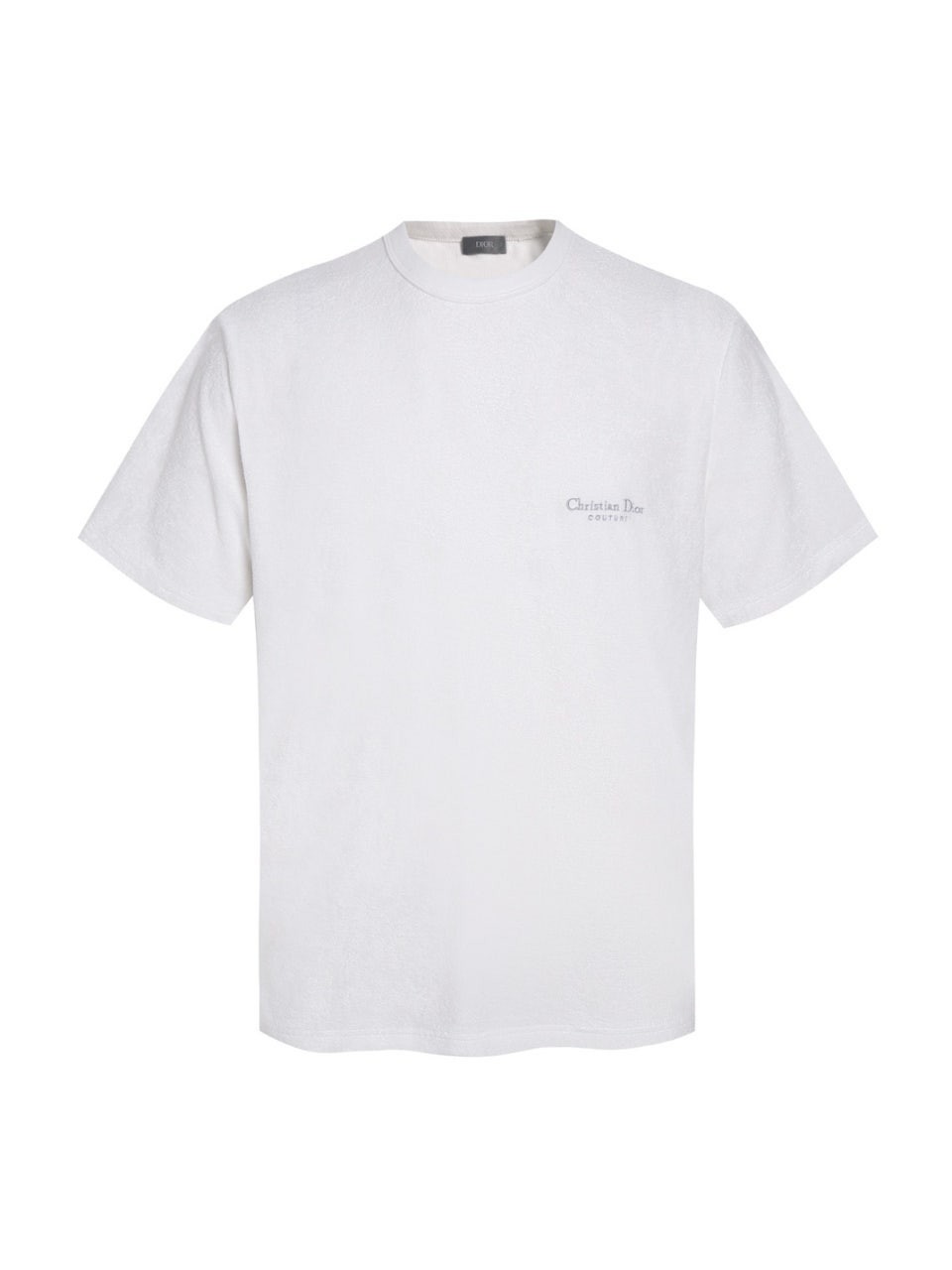 테리코튼 자수 반팔 화이트 DI-1872