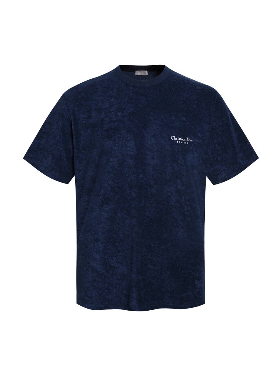 테리코튼 자수 반팔 네이비 DI-1871