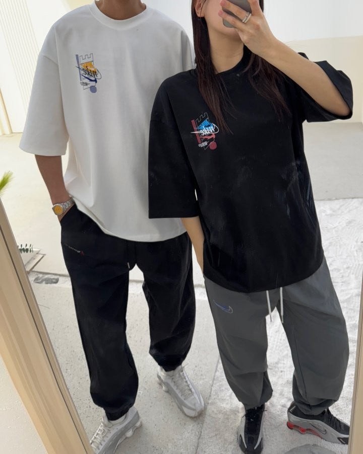 그레이 아이스분또반팔 NK-3694