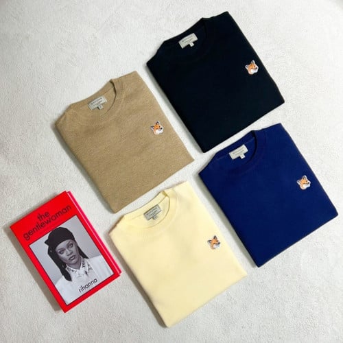 라운드넥 긴팔 니트 MK-551