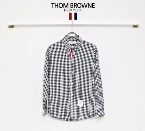 잔체크 히든3선 셔츠 TM-3838