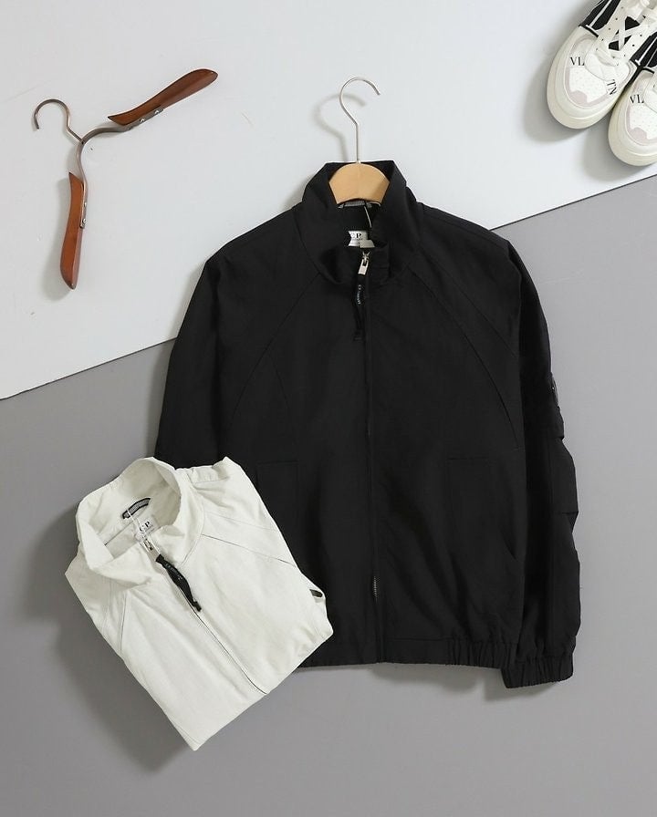 *빅사이즈 추가* 하이넥 집업 자켓 CP-3704