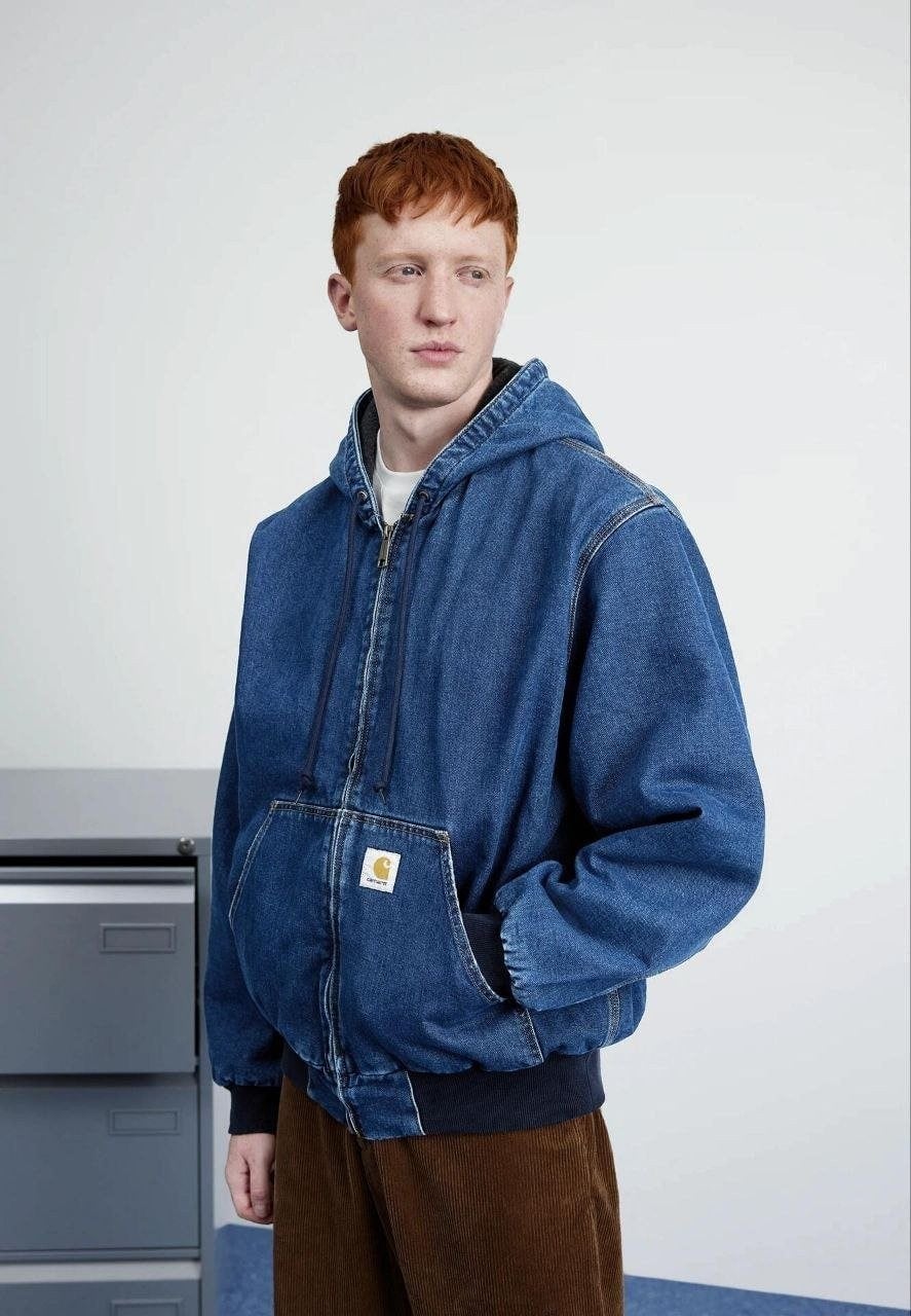 💕 칼** WIP OG 액티브 후드 데님자켓 - 수입