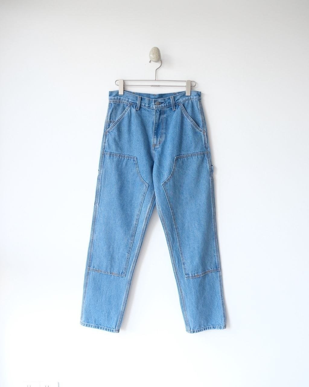 💕 칼** 카펜터 더블니 데님팬츠 - 수입