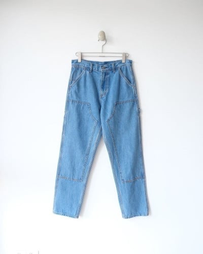 💕 칼** 카펜터 더블니 데님팬츠 - 수입