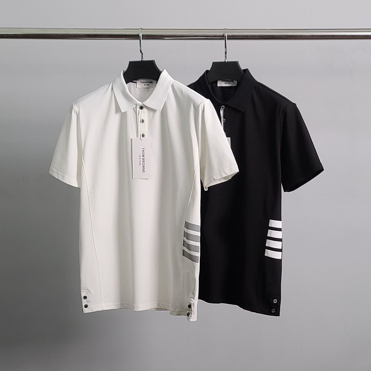 💕 톰* 허리완장 반팔 카라티