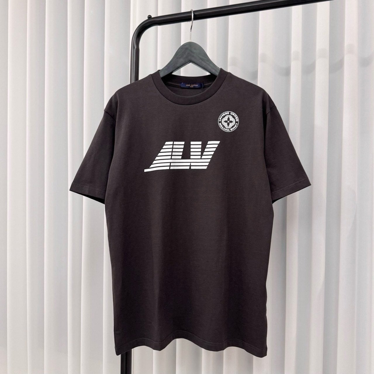 💕 루* 워시드 프린티드 코튼 티셔츠