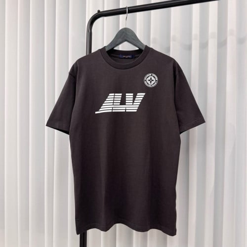 💕 루* 워시드 프린티드 코튼 티셔츠