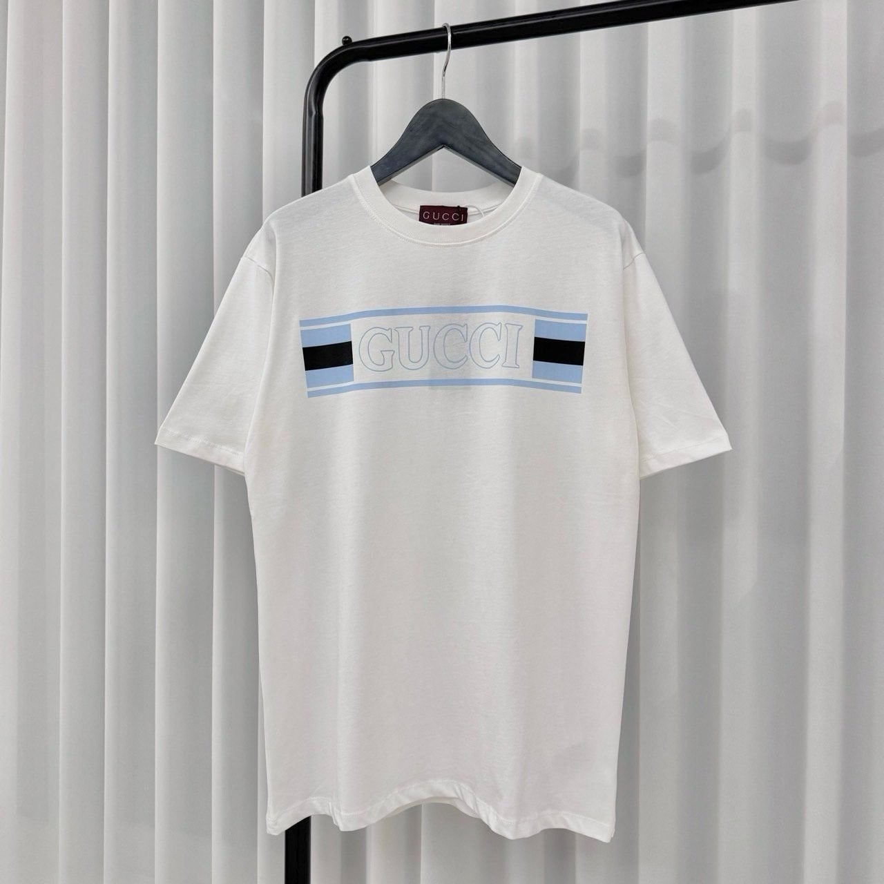 💕 구* 프린트 코튼 저지 반팔 티셔츠